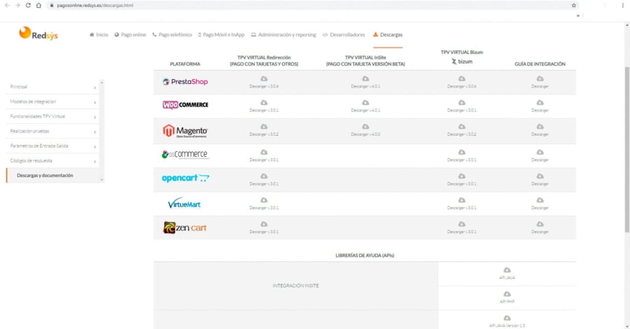 descarga plugin redsys woocommerce